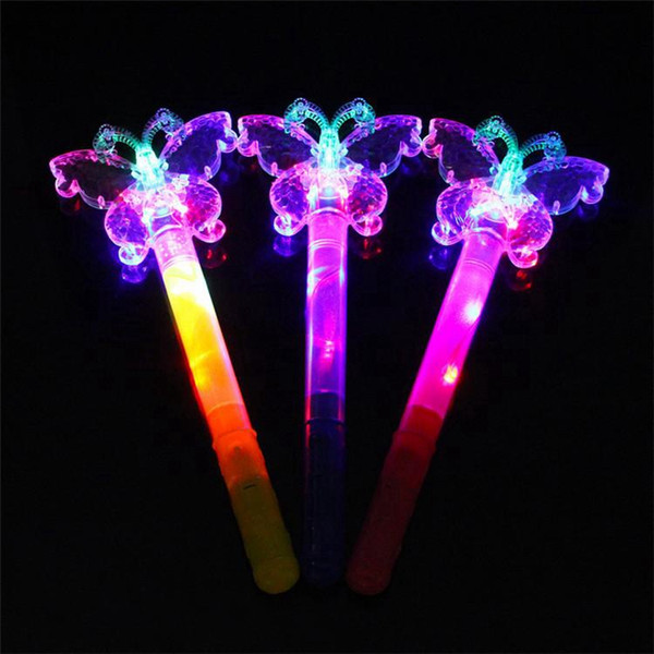 wholesales Kids LED Light Sticks Gifts Children's toys luminous magic fairy wand Colorful Starlight Magic Bar