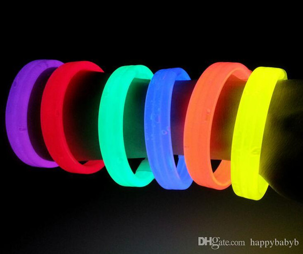 New LED light up toys Led flashing blinking bracelet for Christmas party decoration for free ship