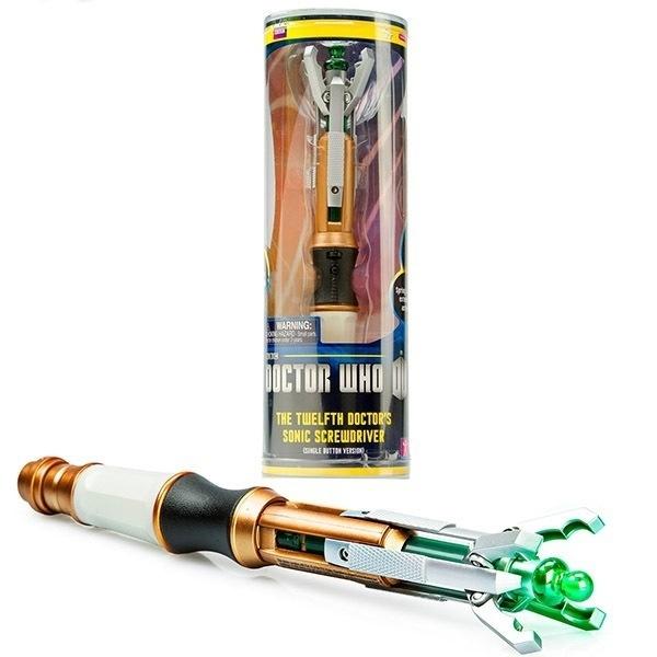 Doctor Who Sonic Screwdriver Lighting Sounding Stretch Out and Draw Back Toy