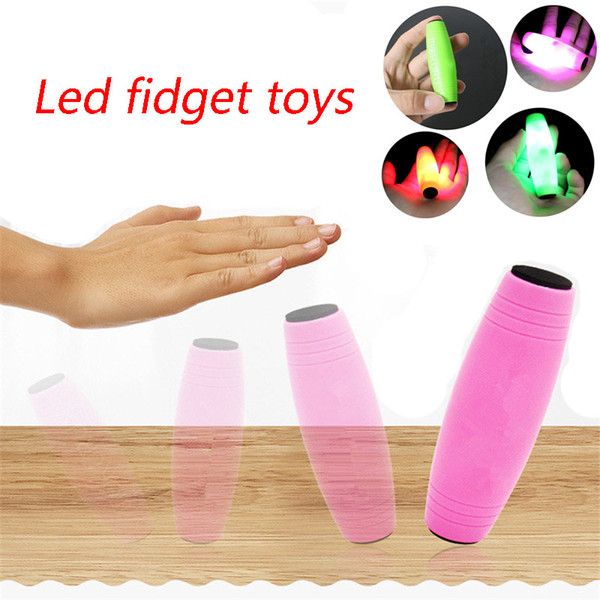 New LED Flash Fidget Stick MOKURU Rollver Desktop Flip Toys Hand-Eye Co-ordination Concentration Trainer The Amazing Desk kids Toys