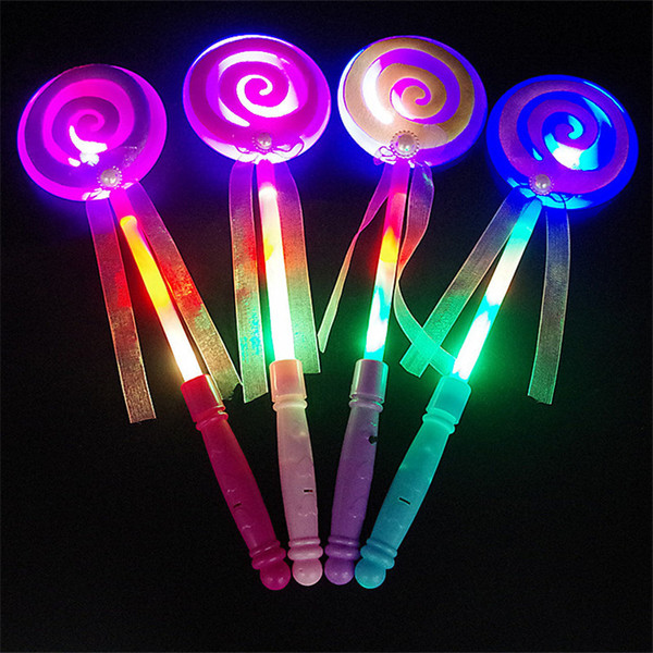 Kids LED Light Sticks Gifts luminous flash toys luminous magic fairy magic wand Colorful Starlight Magic Bar Princess crown flash stick