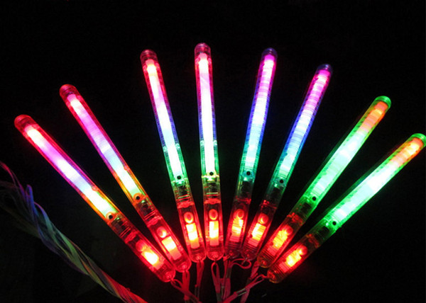 LED Flashing Glow Wand Light Sticks ,LED Flashing light up wand Birthday Christmas Party festival Camp novelty toys