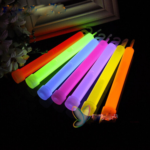 Multi Color Hot LED Neon Rave Christmas Glow Sticks Party Light Lanyard Assorted Decor LED Flash Sticks