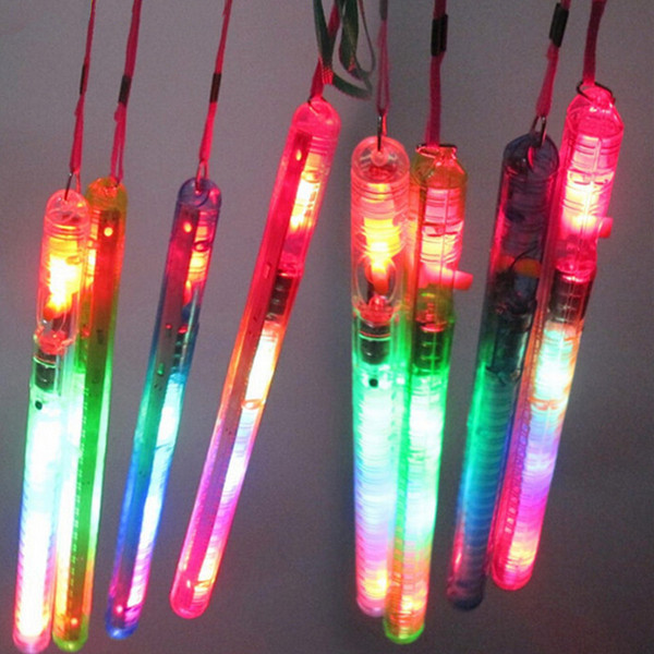 5Pc Flashing Wand LED Glow Light Up Stick Patrol Blinking Concert Party Favors