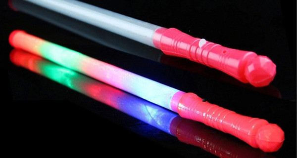 LED Flash Light Up Wand Glow Sticks Kids Toys For Holiday Concert Christmas Party XMAS Gift Birthday