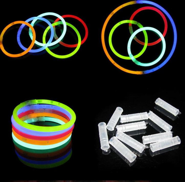 Multi Color Hot Glow Stick Bracelet Necklaces Party Flashing LED Light Stick Novelty Toy Concert Flashing Light Stick Novelty Toy A633