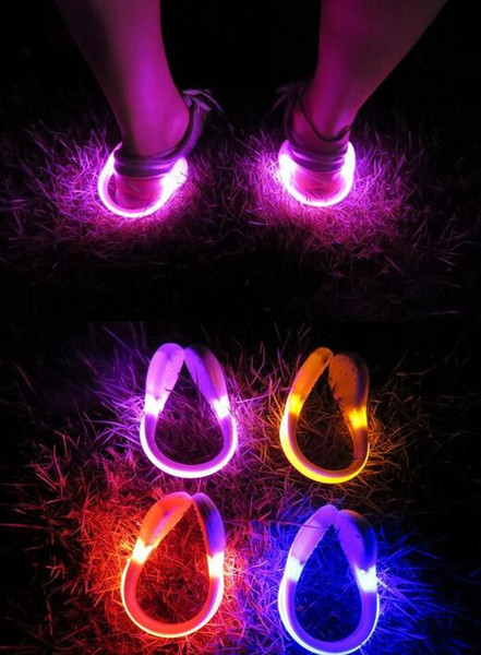 CCX LED night light shoe clip light movement Outdoor night running safety lights Warning Lighted Glow dark toy