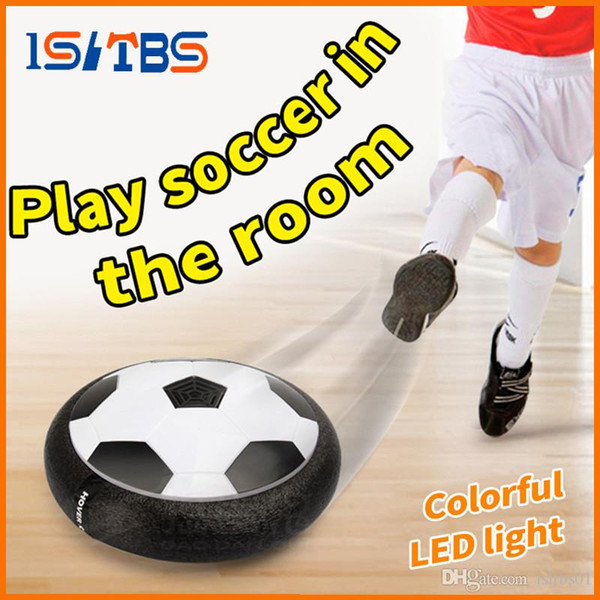 LED Suspension Football Indoor Sport Levitate Football Toys Air Power Soccer Ball For Parent-child Interaction Decompression Toy