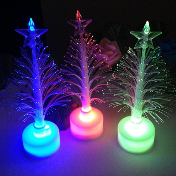 1PC Christmas Xmas Tree Color Changing LED Light Lamp Home Christmas Xmas Tree Color Changing LED Light Lamp Luminous Toys