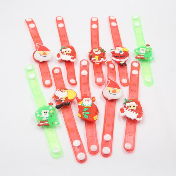 Light Up Toys Colorful Wrist band Doraemon Hello Kitty Movie light Toys Novelty Cute Luminous Glowing Christmas Gift Rave Toy free shipping