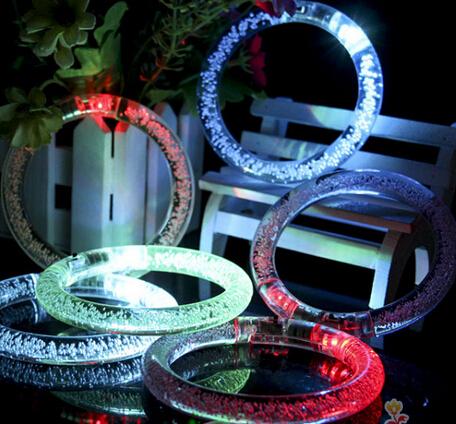 600pcs/lot DHL Flashing LED Bracelet Luminous Bracelet Glowing Wrist Band Chiristmas Party LED Light Sticks LED Poms Cheer It