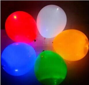 Multi-color LED Balloon Light ball Latex Multicolor Helium Balloons Christmas Hollween Decor Wedding Party ballon led ball Christmas Gift