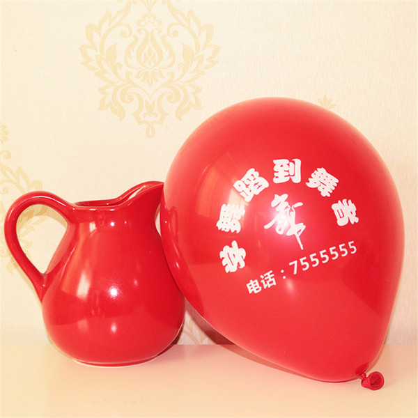 The balloons Imported PVC material highly transparent highly elastic can be filled with feathers paper color film