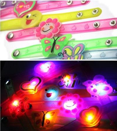 free shipping Flash hand ring light-emitting cartoon wrist strap \ dance party \ bar Disco jewelry