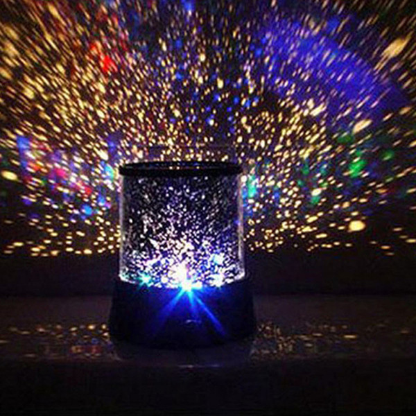 Amazing LED Light Toys Romantic Novelty Gifts Flashing Colorful Sky Star Master Projector Children Birthday Party Room Decor