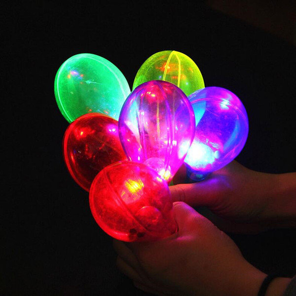 Fashion LED Flashing Glowing Maracas Kids Light-Up Toys Bar Concert KTV Cheer Props Glow Party Supplies Wedding Favors