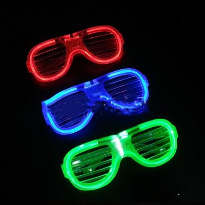 Led Rave Toy Light up Kids Christmas Party Glowing Glass for Rave Costume Party Decoration Supplies