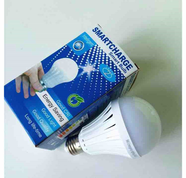 E27 7W 9W 12W 15W LED Emergency Bulb Lamp Water Light Manual/Automatic control 180 degree light Street vendors use New