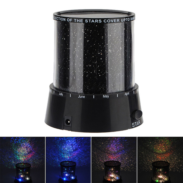 Colorful cosmos Laser Stars Projector Romantic LED Night Light Stars Kids Gift LED Starry Light Christmas Party Decoration Lighting