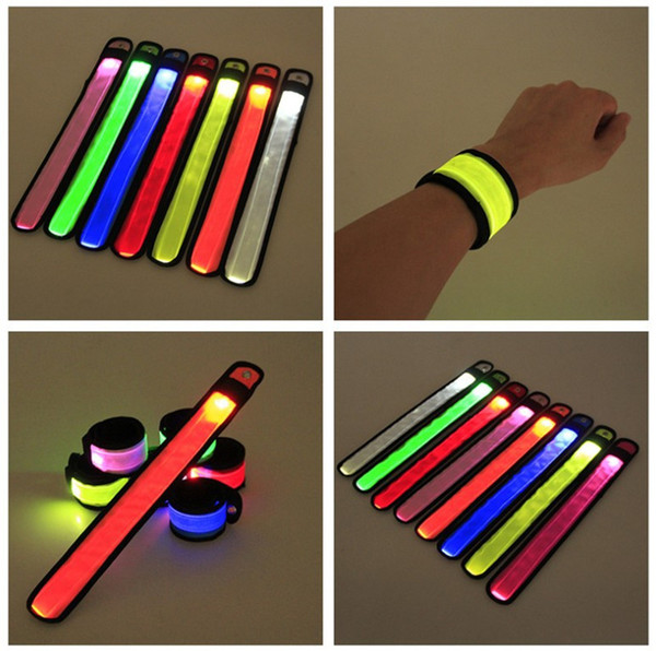 LED light wrist band, outdoor activity arm band, night running bracelet, concert luminous fluorescent bracelet