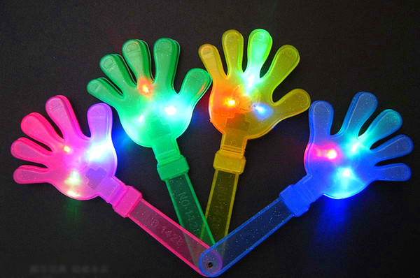 24 cm puntelli di acclamazione Dispositivo emitting fluorescente palmo della mano clap clap clap clap cheer puntelli flash Clap your hands