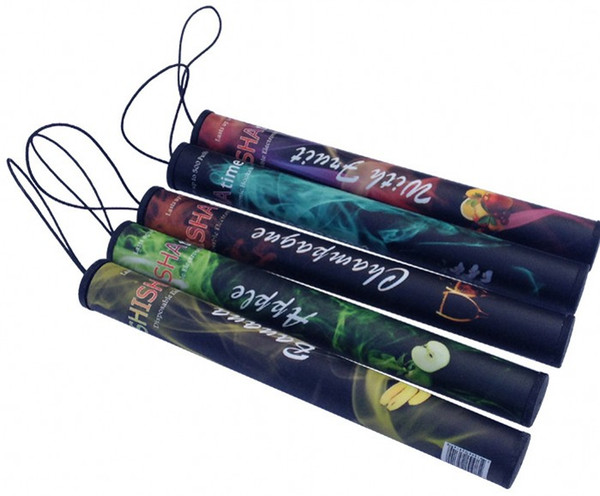 Hookah Eshisha disposable electronic cigarette tube E cigs 500 puffs 38 various fruit flavored hookahs Free Shipping