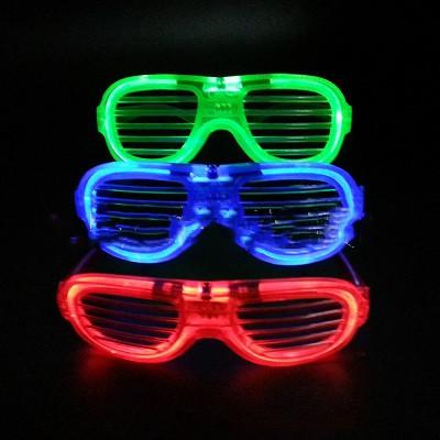 Led Rave Toy Light up Kids Christmas Party Glowing Glass for Rave Costume Party Decoration Supplies 