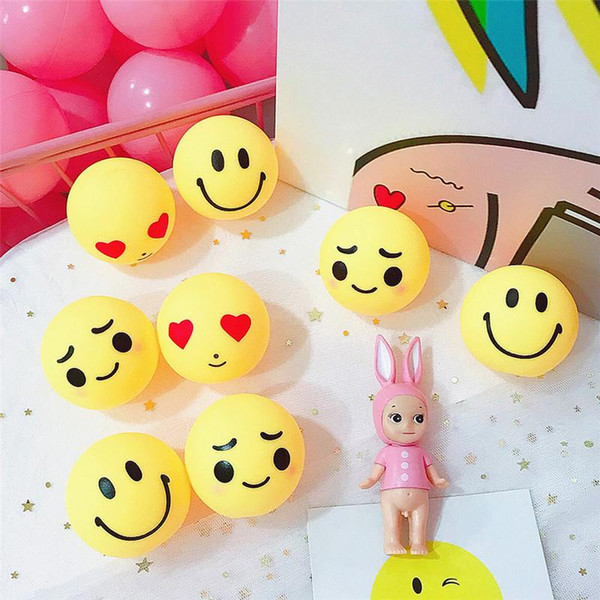 Squishy Cartoon cute funny vent toy smile squeezing child student funny squeezes squishies vent toy pinch smile face multiple expressions