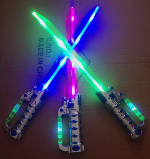 Infrared laser sword, children's music, flash music, sword, new star, hot goods supply