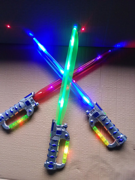 Color laser sword luminous toy stall selling children's toys wholesale military model toys