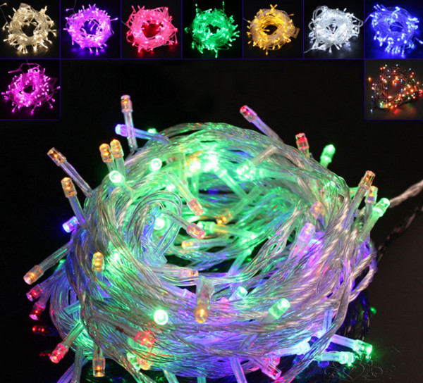 Christmas color 10 - meter LED lamp string waterproof flash lamp