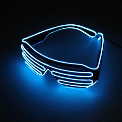 EL Wire Light LED Glasses Bright Light Party Glasses Club Bar Performance Glow Party DJ Dance Eyeglasses light up kids toys