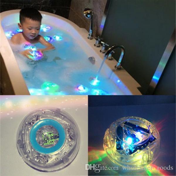 Bath Toys Party In The Tub Toy Bath Water Led Light Kids Waterproof Children Funny Toys Children Bathtub Lights Party Favors Waterproof Led