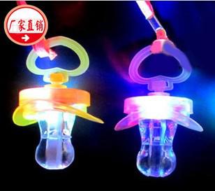 Light whistle, flash whistle, flash nipples, pacifiers light, led toy, Party Supplies free shipping