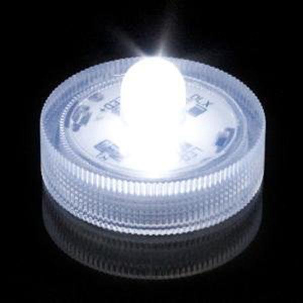 48pcs Waterproof Submersible Battery Operated Flameless LED Tea Lights Candle Lights Lamps