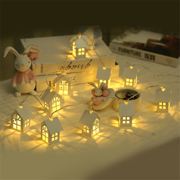 1.5M 10pcs LED Christmas Tree House gift for Children or girl Style Fairy Light Led String natal Garland Halloween christmas decorations