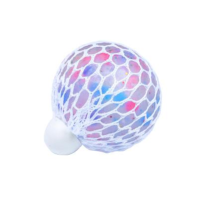 Factory Wholesale OEM& OEN custom stress ball with LED mesh stress ball kids anti stress toy