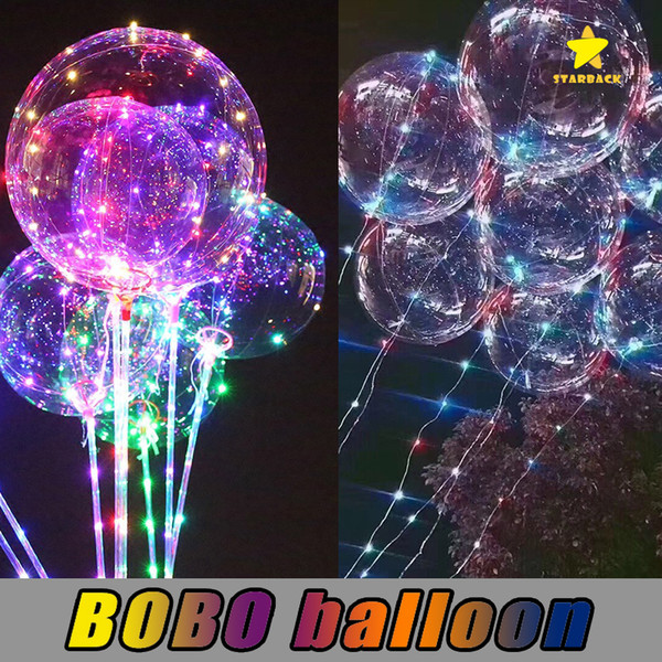 3 Meters Luminous LED Latex Balloons Giant Confetti Ballon Festival Party Supplies Flashing Halloween Christmas Party Decorations