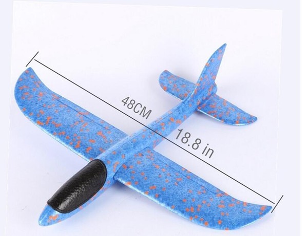 New HOT SALE 1Pc EPP Foam Hand Throw Airplane Outdoor Launch Glider Plane Kids Gift Toy 36cm Interesting Toys foam airplane