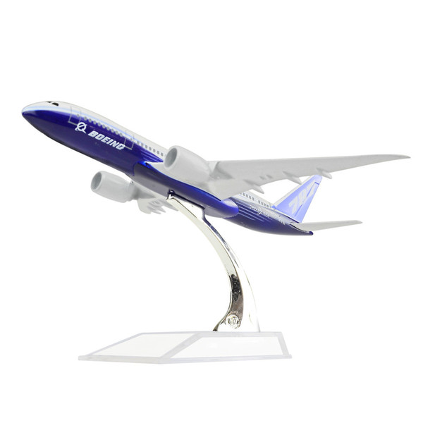 New hot sale 1:400 Boeing 787 Dreamliner federal 16cm alloy metal model aircraft child Birthday gift plane models chiristmas gift