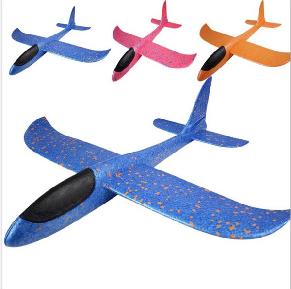 48cm Foam Throwing Glider model Air Plane Inertia Aircraft Toys Hand Launch Airplane Model Outdoor Sports Flying Toy for Kids Gift