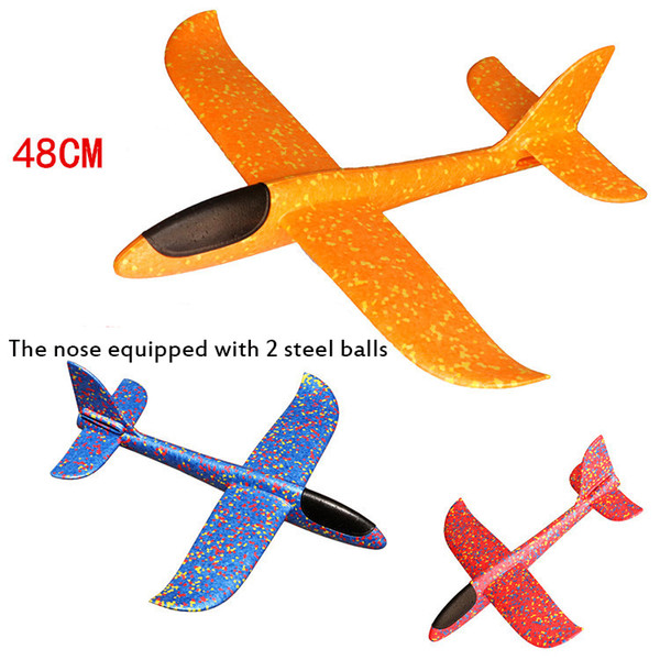 DIY Kids Toys Hand Throw Flying Glider Planes Foam Aeroplane Model Party Bag Fillers Flying Glider Plane Toys For Kids Game