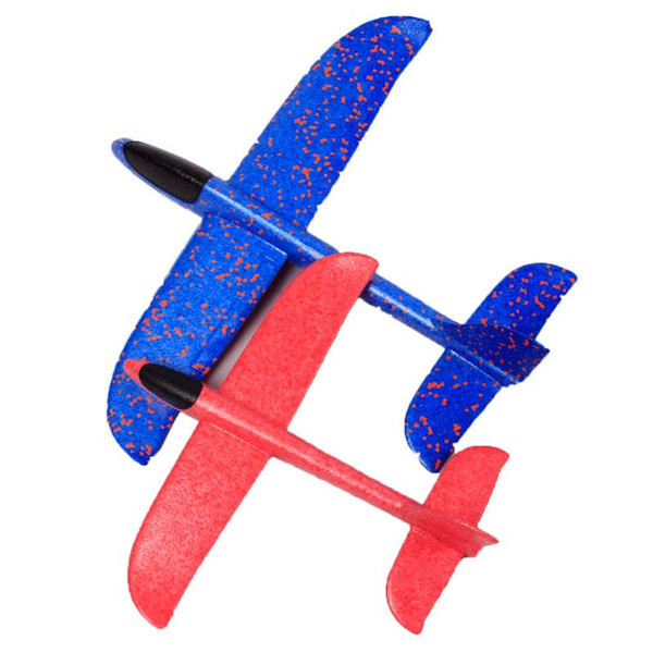 48 Cm Foam DIY Plane Throwing Glider Toy Airplane Inertial Foam EPP Hand Flying Model gliders Outdoor Fun Sports Planes toy for Children