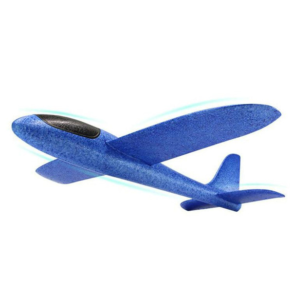 Hand Launch Throwing Glider Aircraft Inertial Foam EVA Airplane Toy Plane Model Outdoor Fun Sports Plane Model Interesting Toys 48cm 3pcs