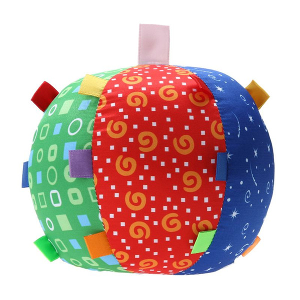 Ball Bell Children Multicolor Toys Baby Hand Grasp Ball Cloth Music Sense Learning Kids Children Play Fun Toys Ball