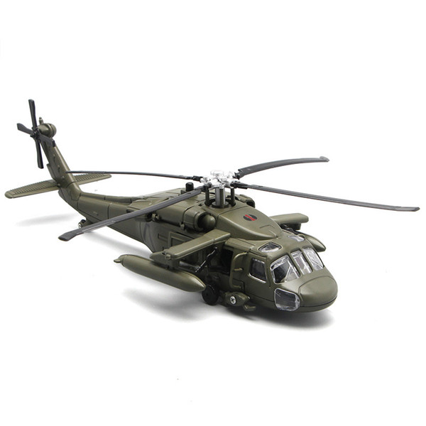 29CM Military Helicopter Diecast Alloy Fighter Plane Collectable Toy Gift