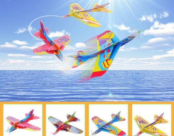 MixColor Super Wings Flying Glider Planes Aeroplane Party Bag Fillers Childrens Kids Toys Game Prizes Gift Model c006