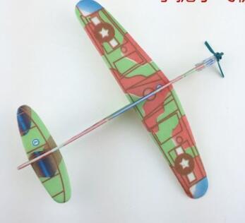 Glider model DIY Children brain Novelty stereoscopic game toys Hand throws Aircraft model for Children Model Toys