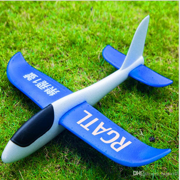 Upgraded version of ultra-light hand throw throw aircraft model foam aircraft children throw glider outdoor parent-child toy model