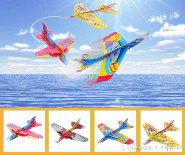 MixColor Super Wings Flying Glider Planes Aeroplane Party Bag Fillers Childrens Kids Toys Game Prizes Gift Model c006